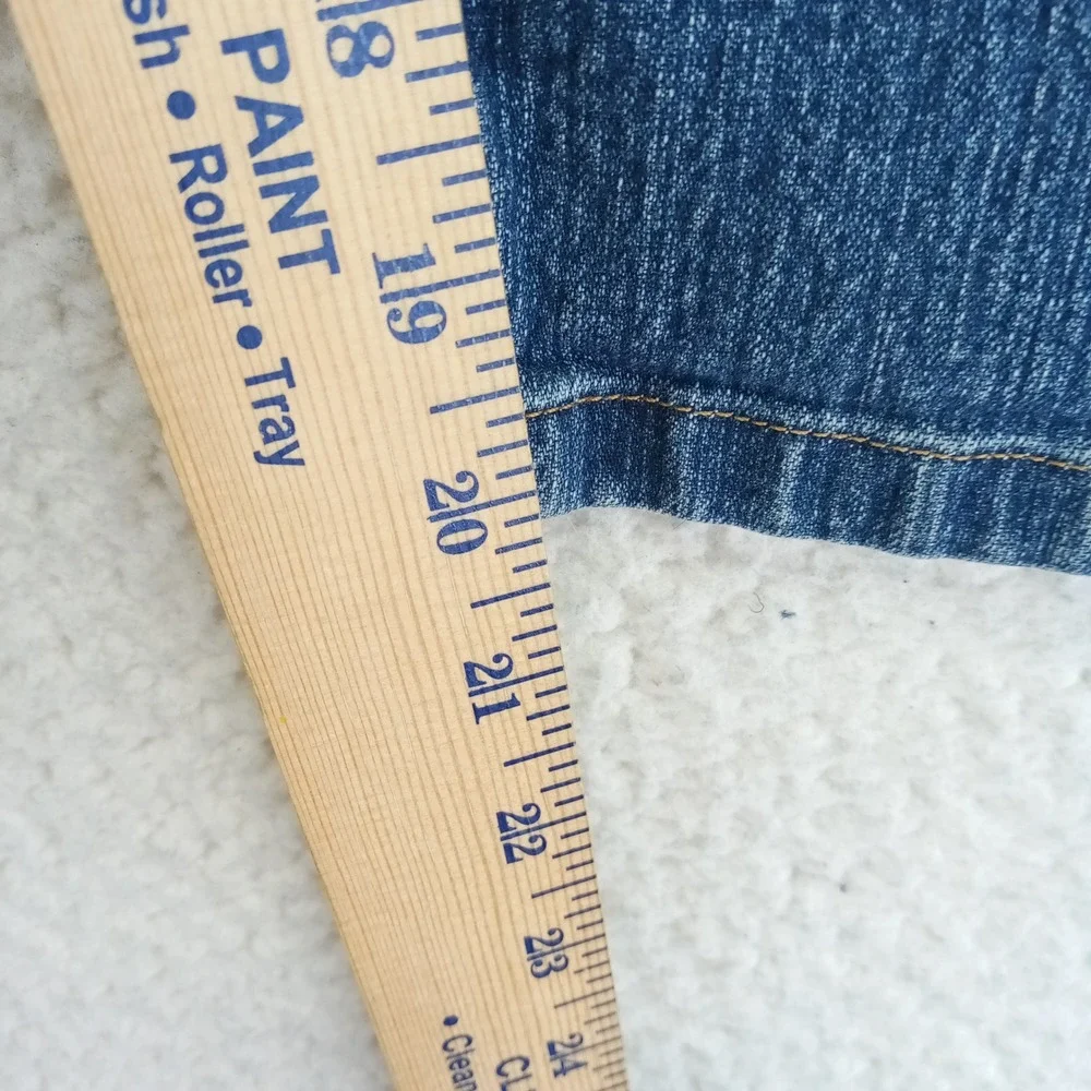 Sonoma‎ Life+Style Womens Medium Wash Stretch Denim Capri Cropped Jeans Size 6